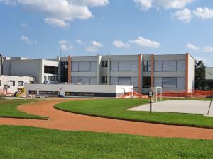 Nov prizidek jedilnice na OŠ Domžale